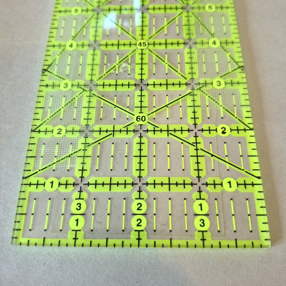 Omnigrip by Omnigrid Non-Slip Ruler 4" x 14" Quilting Sewing Crafting RN14 - Picture 2 of 8